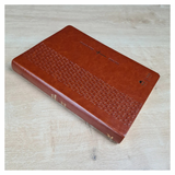 Bíblia Sagrada Bilíngue - Português E Inglês - NVI - Letra Normal - Capa Luxo Marrom