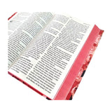 Bíblia Peônias Rosadas - Leitura Perfeita - ACF - Letra Grande - Capa Dura
