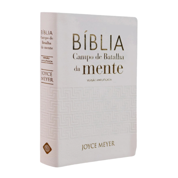 Bíblia Campo De Batalha Da Mente - NVA - Letra Normal - Capa Luxo Branca