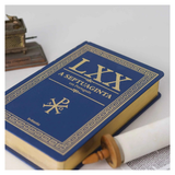 Bíblia Septuaginta - LXX em Português - Capa Azul