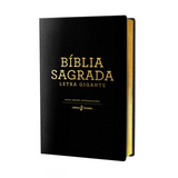 Bíblia Leitura Perfeita NVI - Letra Gigante -  Capa Couro Soft Preta