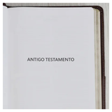 Bíblia Sagrada - ACF - Edição de Luxo em Couro-Soft com Bolso - Slim - Capa Castanha