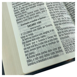 Bíblia Sagrada - ACF - Letra Super Legível - Capa PU Luxo Preta
