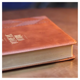 Bíblia Sagrada - ACF - Couro Soft PU - Com Espaço Para Anotações - Castanho