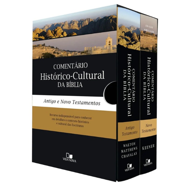 Box Comentário Histórico-Cultural Da Bíblia (AT E NT)