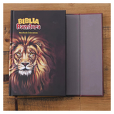 Bíblia Aventura Para Crianças - NVI - Leitura Perfeita - Capa Dura Leão com Fechamento em Imã