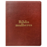 Bíblia Mulheres - Viviane Martinello - NAA - Espaço Para Anotações - Duas Colunas - Capa Marrom