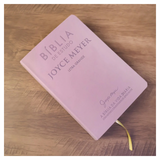 Bíblia De Estudo Joyce Meyer - NVI - Letra Grande - Capa Luxo Nude