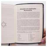Bíblia Judaica Completa - Letra Normal - Capa Luxo Azul