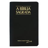 Bíblia Sagrada - ACF - Letra Super Legível - Capa PU Luxo Preta