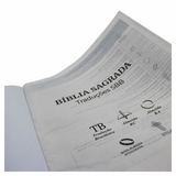 Bíblia Sagrada Traduções SBB - TB - ARC - ARA - NAA - NTLH - Letra Normal - Capa Luxo Preta