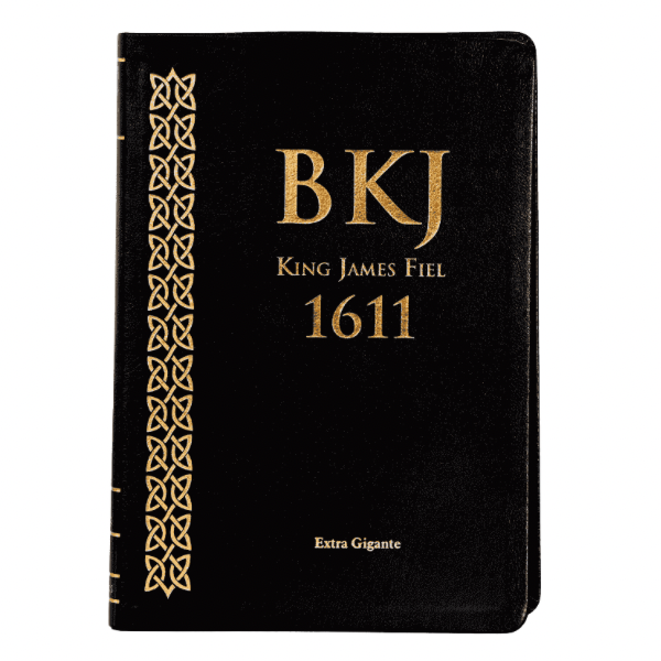 Bíblia King James Fiel 1611 - BKJ - Letra Extra Gigante - Capa Preta