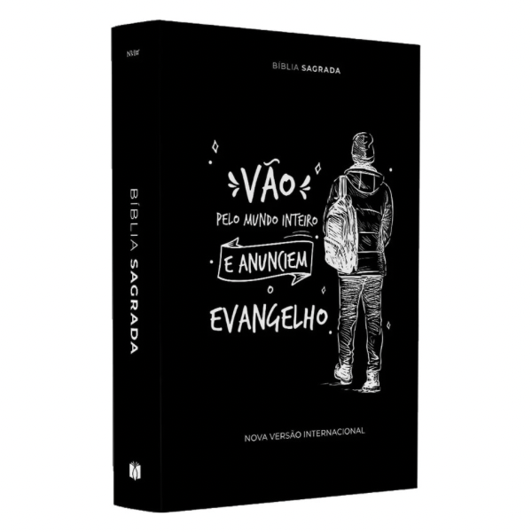 Bíblia Sagrada Vão Pelo Mundo - NVI - Letra Maior - Capa Dura Ilustrada