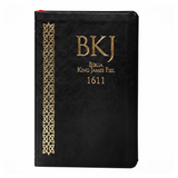 Bíblia King James Fiel 1611 - Slim Ultrafina - Luxo Premium Preta