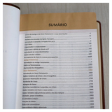 Bíblia De Estudo ACF - Letra Normal - Couro Soft Marrom