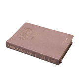Bíblia ACF - RCM - Capa Ouro Rosa - Letra Gigante