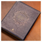 Bíblia Sagrada - ACF - Espaço Para Anotações - Leitura Perfeita - Couro-Soft Azul Com Flores