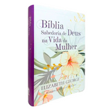 Bíblia Sabedoria de Deus na Vida da Mulher - ARC - Letra Média - Luxo Floral