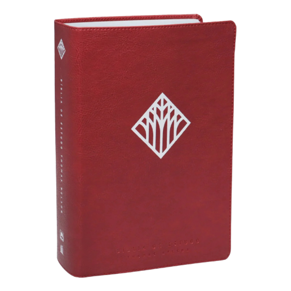 Bíblia de Estudo Thomas Nelson - NVI - Letra Normal - Capa Luxo Vinho