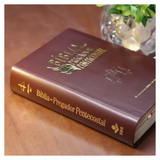 Bíblia do Pregador Pentecostal Média - ARC - Letra Normal - Capa Luxo Marrom