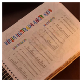 Bíblia Ilustrada Anote Kids - NVT - Capa Dura Peixinhos