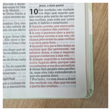 Bíblia Sagrada - AEC - Letra Gigante - Capa Semi Luxo Verde Estampada