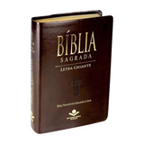 Bíblia Sagrada - Letra Gigante - NTLH - Capa Marrom Nobre