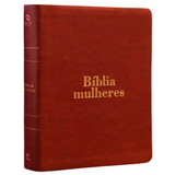 Bíblia Mulheres - Viviane Martinello - NAA - Espaço Para Anotações - Duas Colunas - Capa Marrom