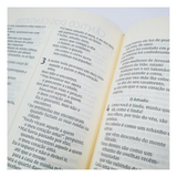 Bíblia Sagrada - leitura perfeita - NVI - com espaço para anotações - couro soft flores