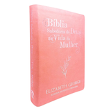 Bíblia Sabedoria de Deus na Vida da Mulher - ARC - Capa Luxo Rosa