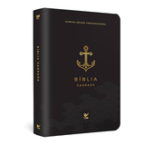 Bíblia Sagrada Âncora - Letra Grande - AEC - Capa Preta