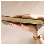 Bíblia Slim Filament - NVT - Letra Grande - Capa Couro Sintético Preto