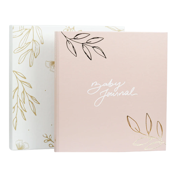 Baby Journal - Álbum de Memórias do Bebê - Rosa