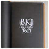 Bíblia King James Fiel 1611 - Extra Gigante - Capa Luxo Castanha