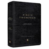 Bíblia Thompson - Letra Grande - Capa Luxo Preta C/ Índice