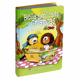 Bíblia Explicada Para Crianças Com Ilustrações Mig E Meg - NTLH - Capa Dura Ilustrada