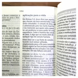 Bíblia De Estudo Joyce Meyer - NVI - Letra Grande - Capa Luxo Nude