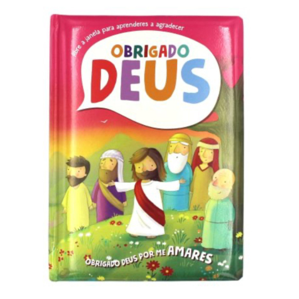 Bíblia Infantil - Obrigado Deus por me amares - (Português Europeu PT)