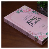 Bíblia de Estudo King James 1611 - KJA 400 Anos - Full Collor - Capa Dura Rosa Bebê