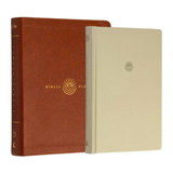 Bíblia Diária Marrom - NVI - Leitura Perfeita - Couro Soft (Kit com caderno)