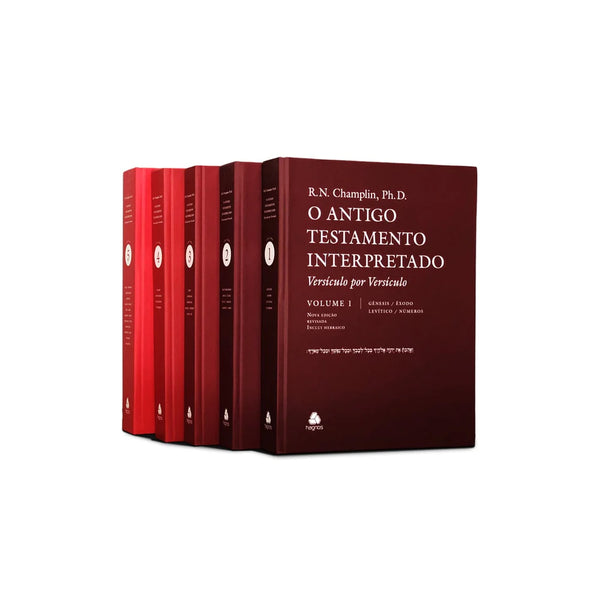 Comentário Bíblico - Antigo Testamento Interpretado - 5 Vol - Russel N Champlin