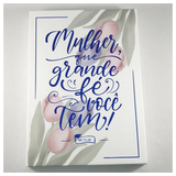 A Bíblia da Mulher (Nova edição) - Letra Grande - NAA - Capa Luxo Branca