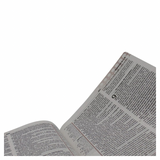 Bíblia De Estudo Plenitude - ARC - Letra Normal - Capa Luxo Cinza Chumbo E Bordô - Com Índice