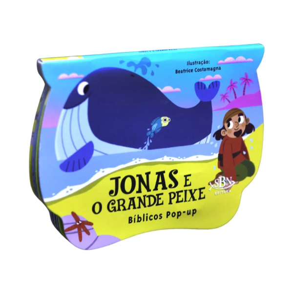 Bíblicos Pop-Up - Jonas E O Grande Peixe - 3 Anos