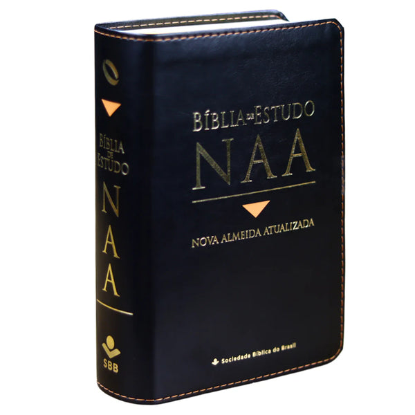 Bíblia de Estudo - NAA - Letra Normal - Tamanho Portátil - Capa Luxo