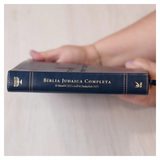 Bíblia Judaica Completa - Letra Normal - Capa Luxo Azul