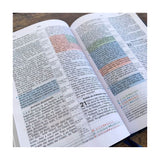 Bíblia Jeffrey - BKJ 1611 - Estudos Proféticos - Capa Luxo Preta/Azul - Letra Normal