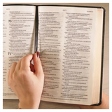 Bíblia Slim Filament - NVT - Letra Grande - Capa Couro Sintético Preto