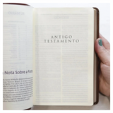 Bíblia Sagrada - ACF - Letra Grande - Couro Soft Marrom