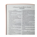 Bíblia King James 1611 Ultrafina Ampliada - Letra Normal - Capa Rose